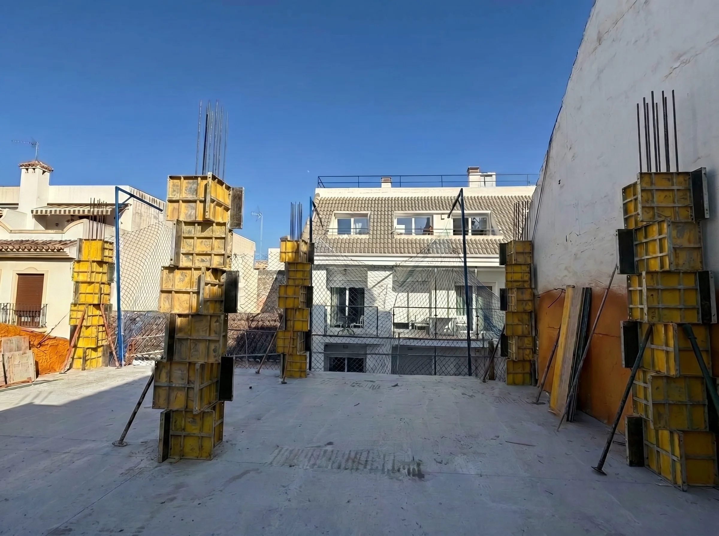 Obra de construcción Marbella San Rafael