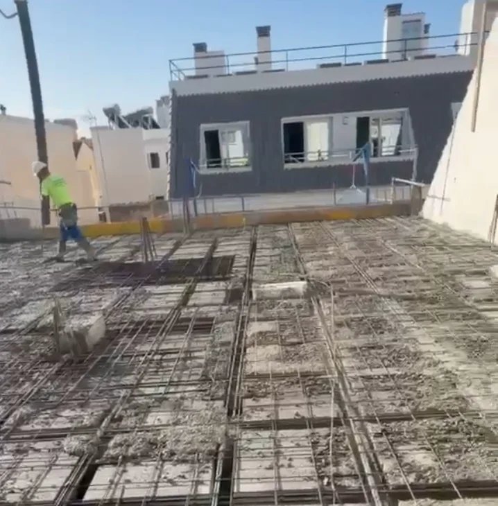 Obra Edificio Perseo en construcción Fuengirola